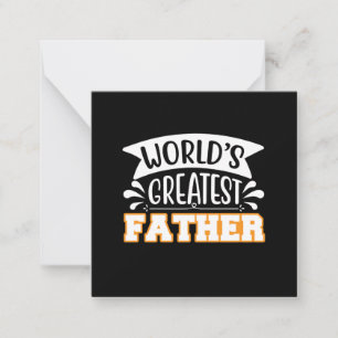 Carte De Correspondance Cadeaux Papa   Meilleur Père du Monde