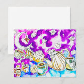 Carte De Correspondance Café (Devant / Derrière)