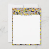 Carte De Correspondance Camions de construction pour enfants Motif (Devant)