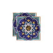 Carte De Correspondance Carreau perse (Devant/Arrière en situation)