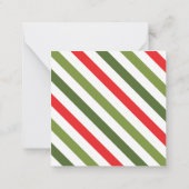 Carte De Correspondance Cartes-Cadeaux de Noël Topiary (Dos)