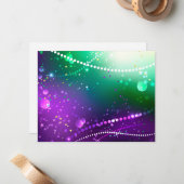 Carte De Correspondance Carthagène Solive Purple (Devant/Arrière en situation)