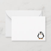 Carte De Correspondance Carton en pingouin mignon personnalisé (Devant)