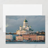 Carte De Correspondance Cathédrale d'Helsinki, Finlande (Devant / Derrière)