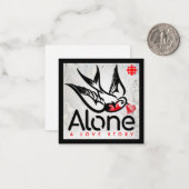 Carte De Correspondance CBC Alone : Une histoire d'amour (Devant/Arrière en situation)