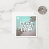 Carte De Correspondance CBC Love Me (Devant/Arrière en situation)