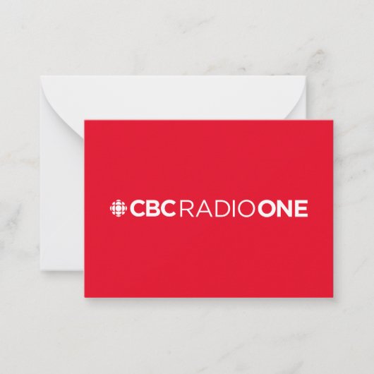 Carte De Correspondance CBC Radio One (Devant)