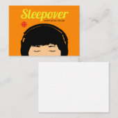 Carte De Correspondance CBC Sleepover (Devant / Derrière)