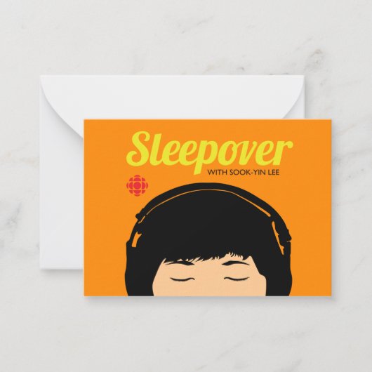 Carte De Correspondance CBC Sleepover (Devant)