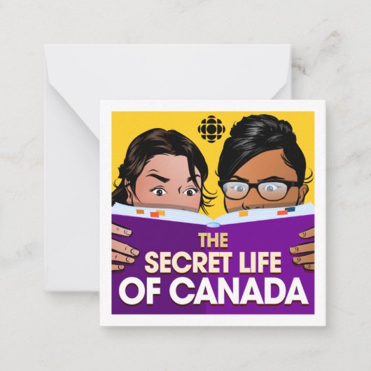Carte De Correspondance CBC The Secret Life of Canada (Devant)