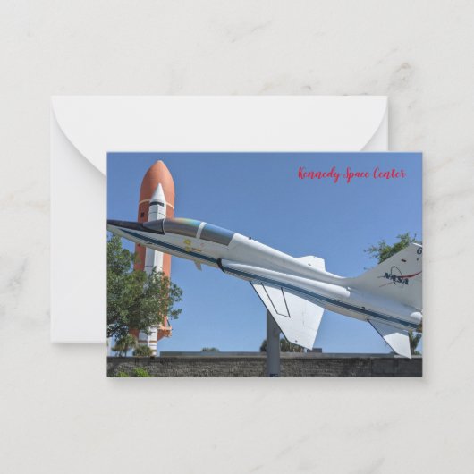 Carte De Correspondance Centre spatial Kennedy (Devant)