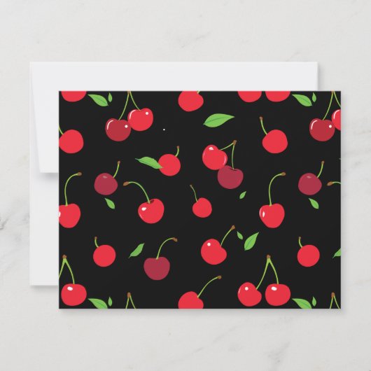 Carte De Correspondance Cerise 2 (Devant)