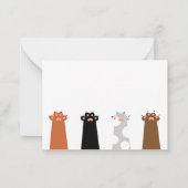 Carte De Correspondance Certificat d'adoption (Dos)