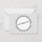 Carte De Correspondance Certificat d'authenticité de certificat d'authenti (Dos)