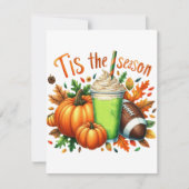 Carte De Correspondance C'est la saison (Devant)