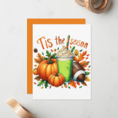 Carte De Correspondance C'est la saison (Devant/Arrière en situation)