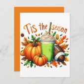 Carte De Correspondance C'est la saison (Devant / Derrière)