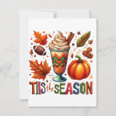 Carte De Correspondance C'est la saison (Devant)