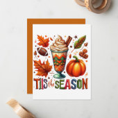 Carte De Correspondance C'est la saison (Devant/Arrière en situation)