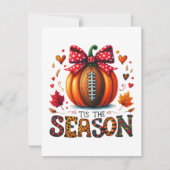 Carte De Correspondance C'est la saison (Devant)