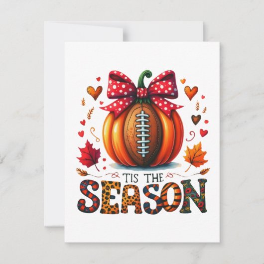 Carte De Correspondance C'est la saison (Devant)