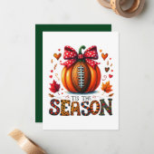 Carte De Correspondance C'est la saison (Devant/Arrière en situation)