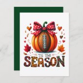 Carte De Correspondance C'est la saison (Devant / Derrière)