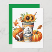 Carte De Correspondance C'est la saison (Devant / Derrière)