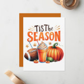 Carte De Correspondance C'est la saison (Devant/Arrière en situation)