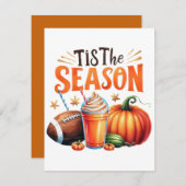 Carte De Correspondance C'est la saison (Devant / Derrière)