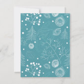 Carte De Correspondance 'C'Est La Saison D'Être Gratuit Noël D'Entreprise (Dos)