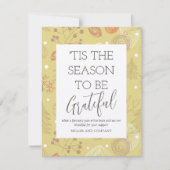 Carte De Correspondance 'C'Est La Saison D'Être Gratuit Noël D'Entreprise (Devant)