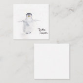 Carte De Correspondance C'est le pingouin de saison (Devant / Derrière)