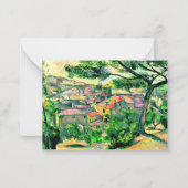 Carte De Correspondance Cezanne - Vue du matin de L'Estaque (Devant)