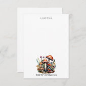 Carte De Correspondance Champignons magiques enchantés Personnalisé pour e (Devant / Derrière)