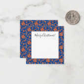 Carte De Correspondance Chapeau écharpe rouge blanc pull de Noël laid (Devant/Arrière en situation)