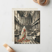 Carte De Correspondance Chapitre final de Flora - Gothique victorien (Devant/Arrière en situation)