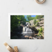 Carte De Correspondance Chapman Falls (Devant/Arrière en situation)