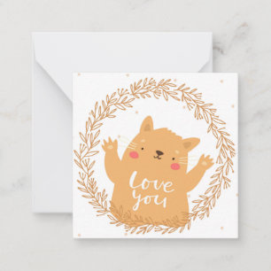 Carte De Correspondance Chat