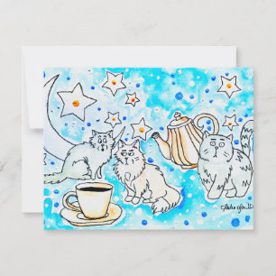 Carte De Correspondance Chat