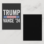 Carte De Correspondance Chemise de Noël laide de Trump Vance Election (Devant / Derrière)