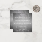 Carte De Correspondance Cher bon Santa (Devant/Arrière en situation)