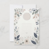 Carte De Correspondance Cheval d'anniversaire (Dos)