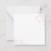 Carte De Correspondance Chic simple (Dos)