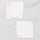 Carte De Correspondance Chic simple (Devant / Derrière)