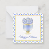 Carte De Correspondance Chinoiserie Aquarelle Chic OEufs Cadeau Boîtier (Devant)