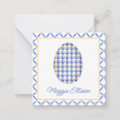 Carte De Correspondance Chinoiserie Aquarelle Chic OEufs Cadeau Boîtier N (Devant)