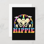 Carte De Correspondance Chirurgie mixte de remplacement de hanche hippie a (Devant / Derrière)