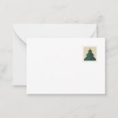 Carte De Correspondance Christmas card (Dos)