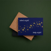 Carte De Correspondance Christmas Card: Silent night, holy night